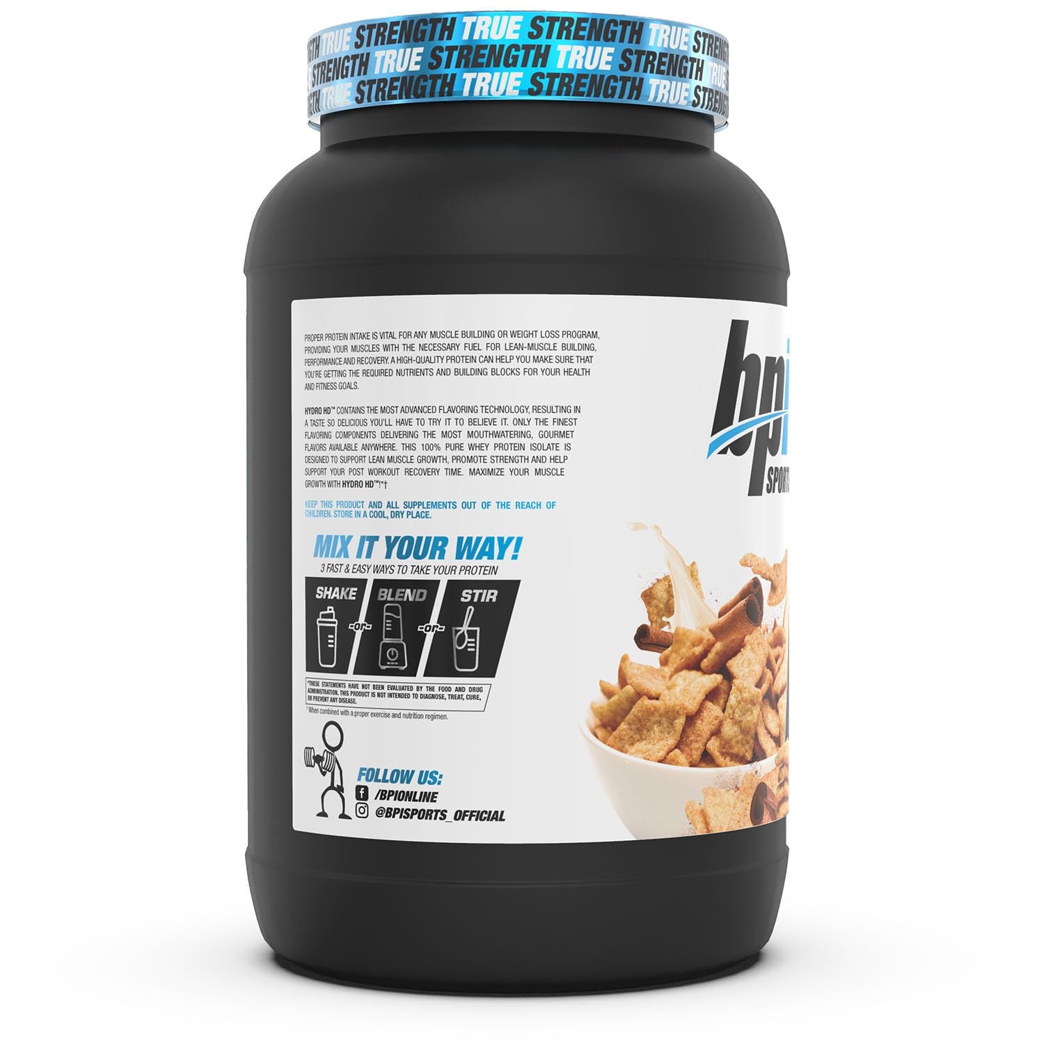 Bpi Sports Hydro Hd – 100 Hydrolyzed Whey Protein Powder – Muscle Growth
