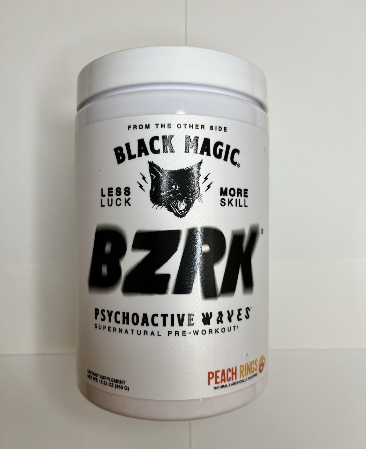 Black Magic BZRK Psychoactive Waves Powder – Peach Rings – 16.23 oz – Exp 06/25