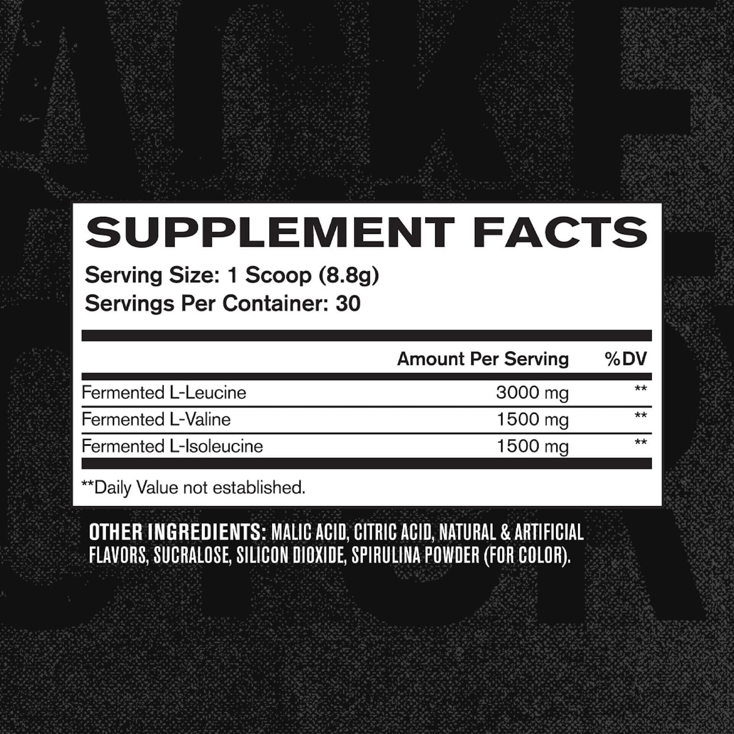 BCAA Powder (Fermented) – 6G Branched Chain Essential Amino Acid Supplement for