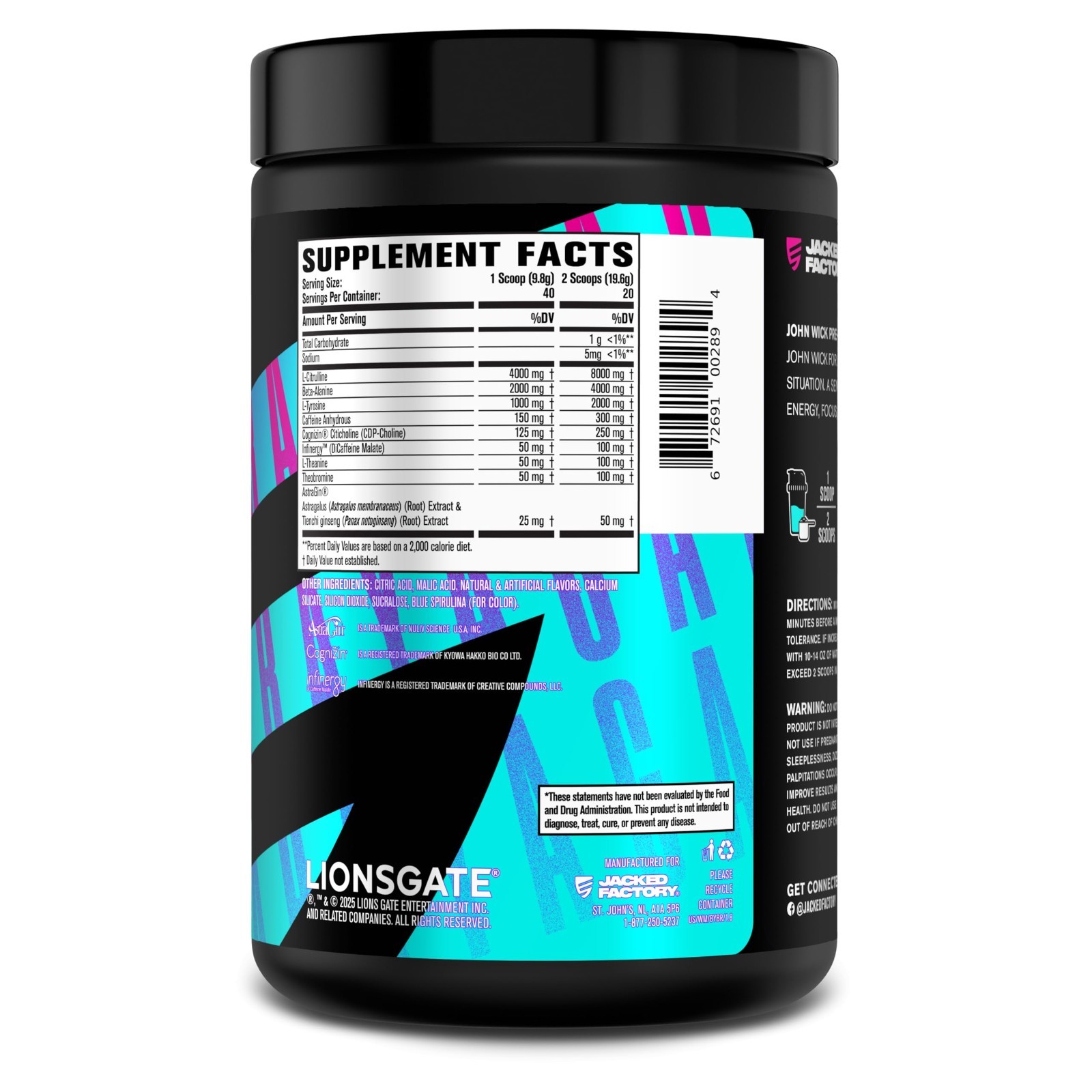 Intense Energy Pre Workout Powder – Battle-Ready Focus & Endurance – 40 Servings