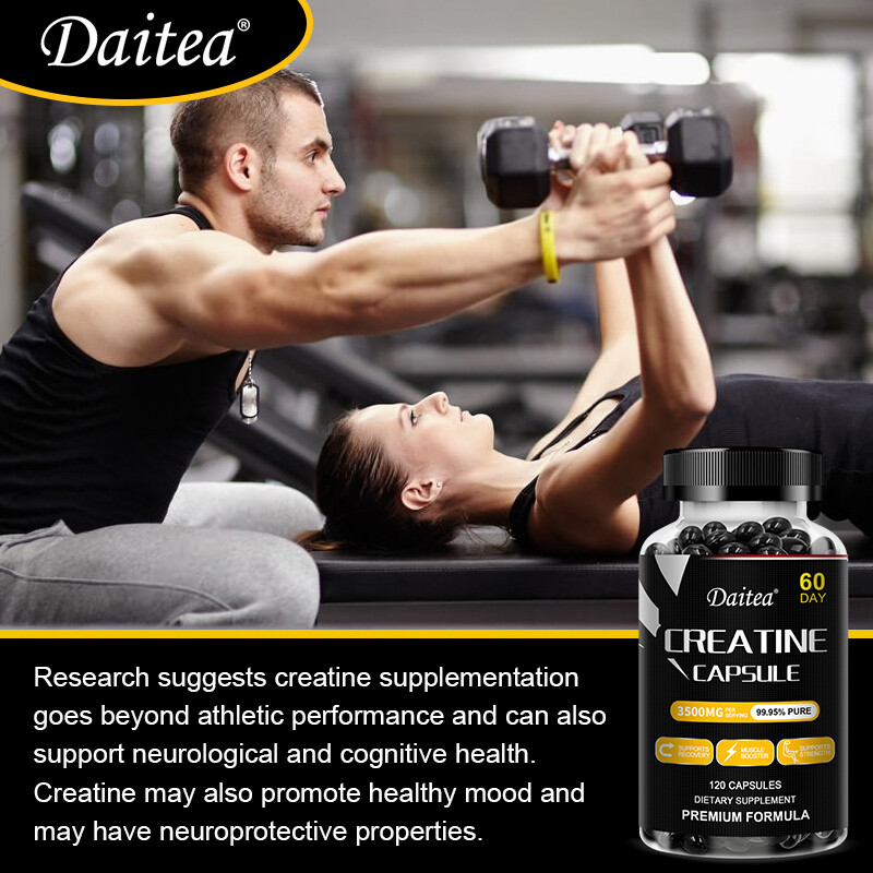 Creatine Monohydrate 3500mg- Energy&Endurance,Muscle Health,Testosterone Booster