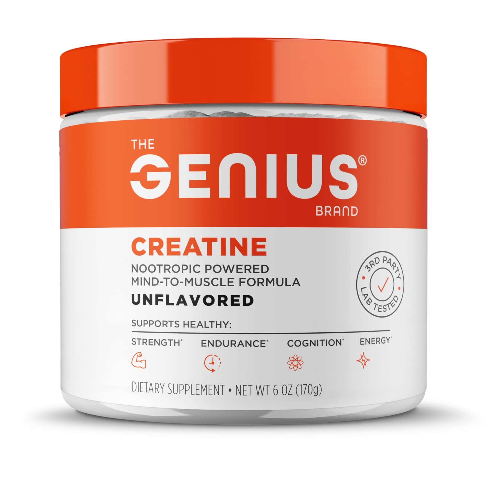 Ultra-Pure Creatine Powder Unflavored 25 Servings | Strength & Muscle Support, B