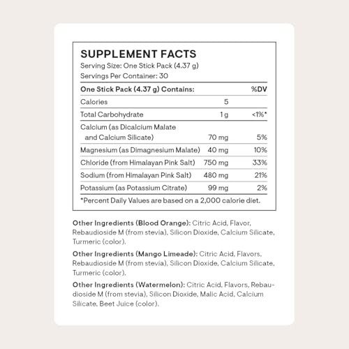 – Daily Electrolytes – Zero Sugar & Low-Calorie Electrolyte Powder Variety