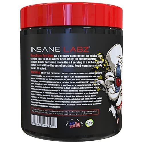 Pre Workout Nitric Oxide Booster Stack – Vascularity, Strength, Energy, Focus –