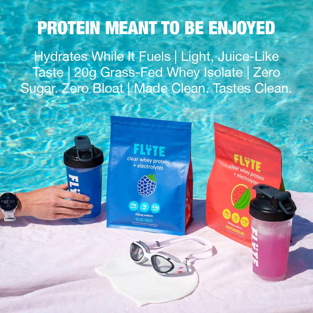 Clear Protein + Electrolytes, 20G Protein, Blue Razz, Zero Sugar, 20 Servings