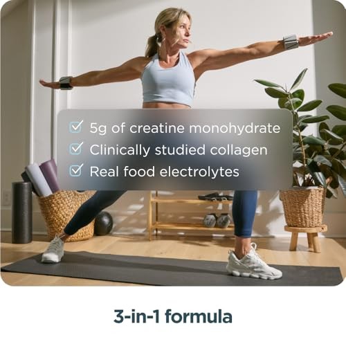 Creatine Collagen Electrolytes Lemon 30 Servings Women