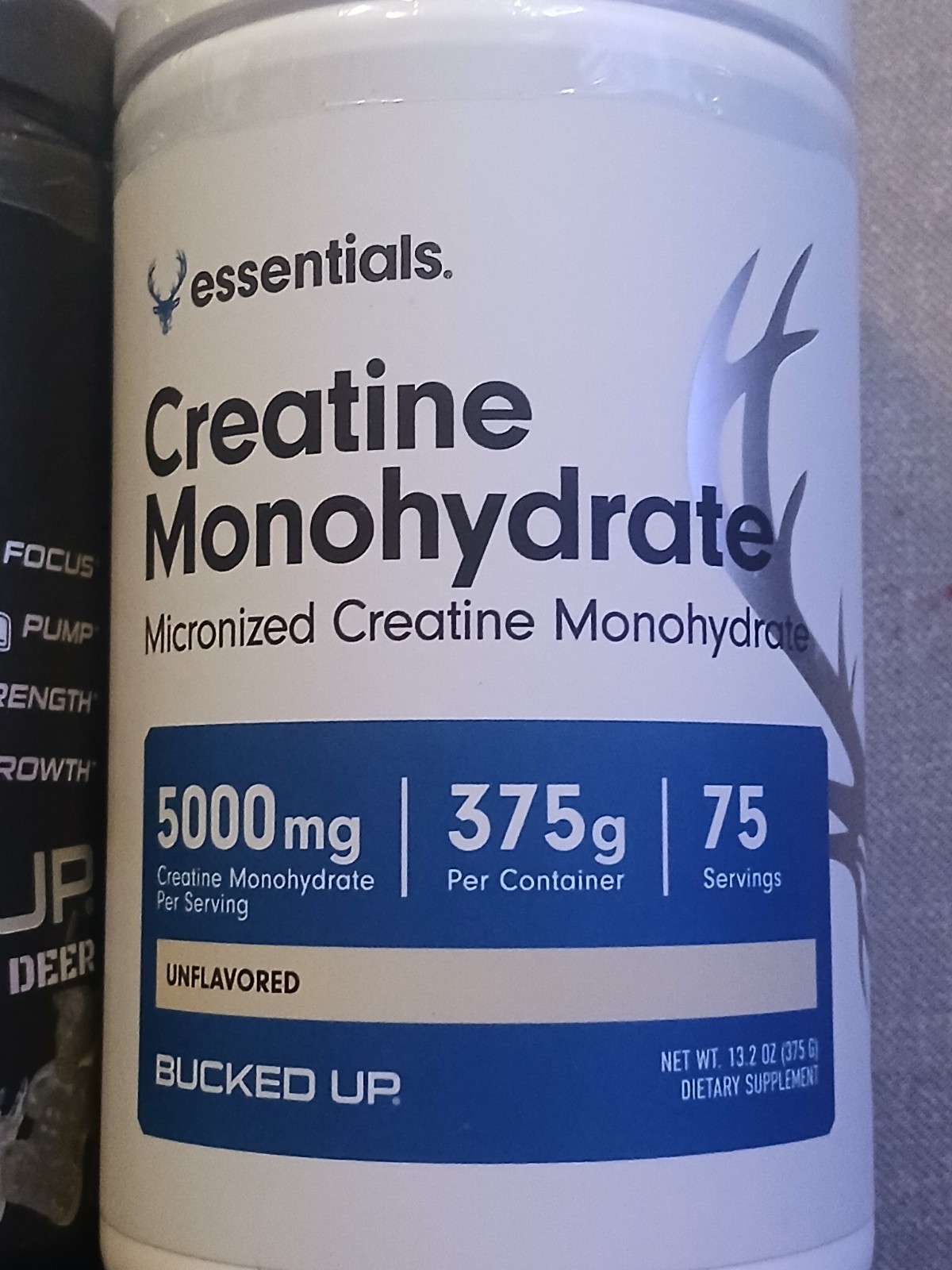 4 pc. BUCKED UP Nootropic Pre-Workout & Creatine Monohydrate Lot Woke AF Miami