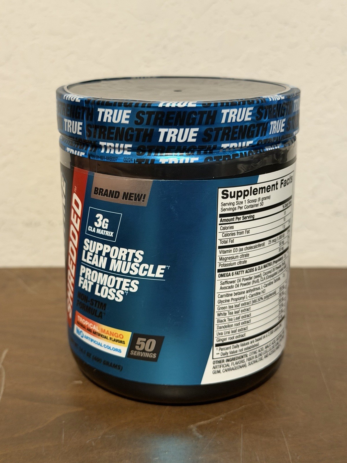 Bpi Sports Cla Carnitine Shredded – Convert Fat Cells Into Energy Tropical Mango