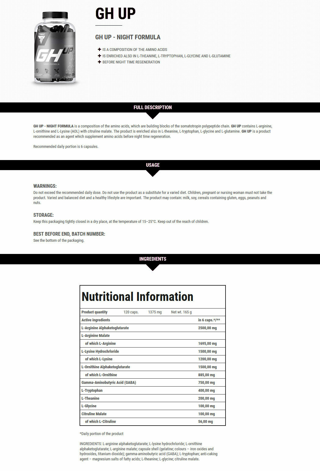Trec Nutrition DAA ULTRA + GHUP – BEST Testosterone Booster & Hormone Optimizer