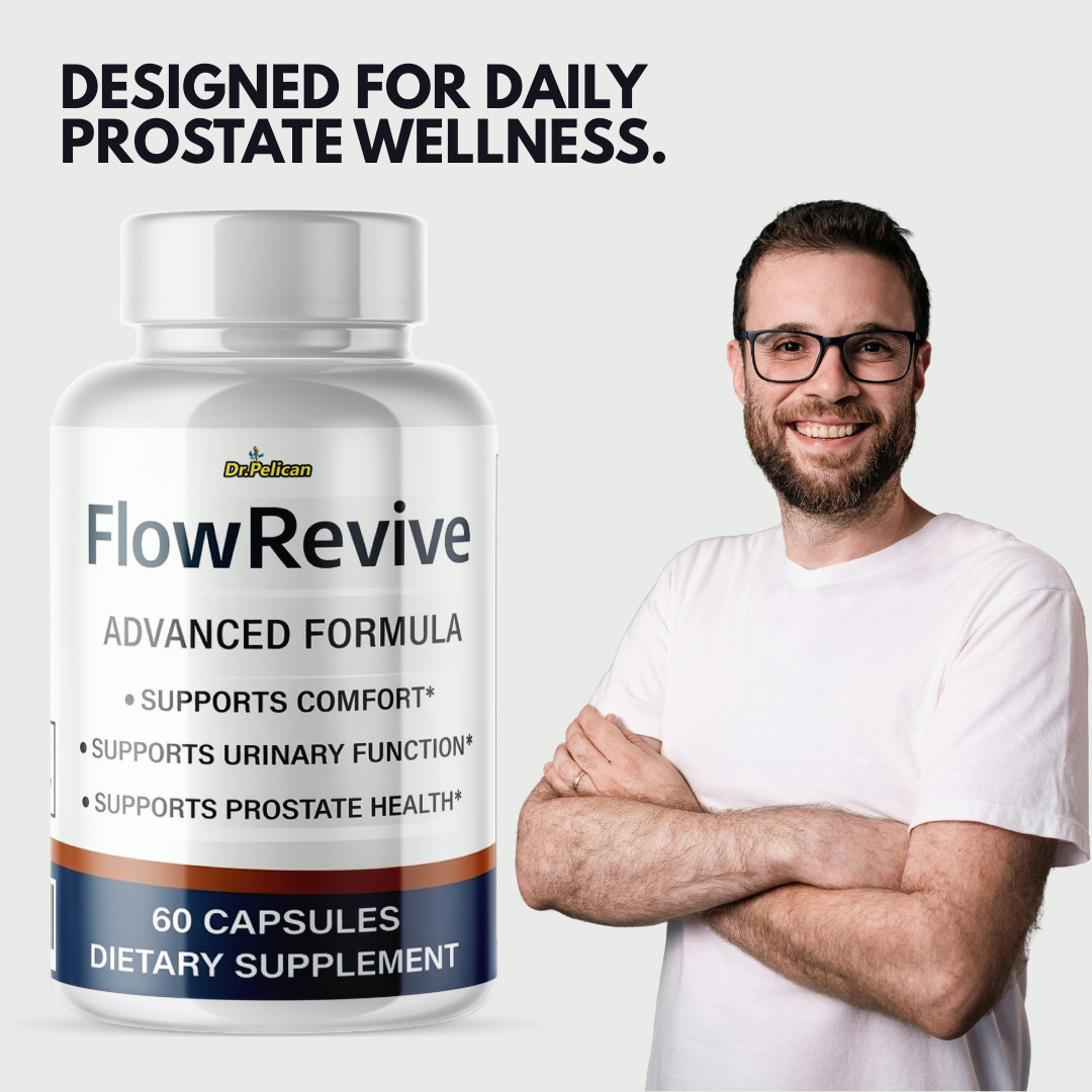 FlowRevive- Prostate Support- 10 Bottles- 600 Capsules