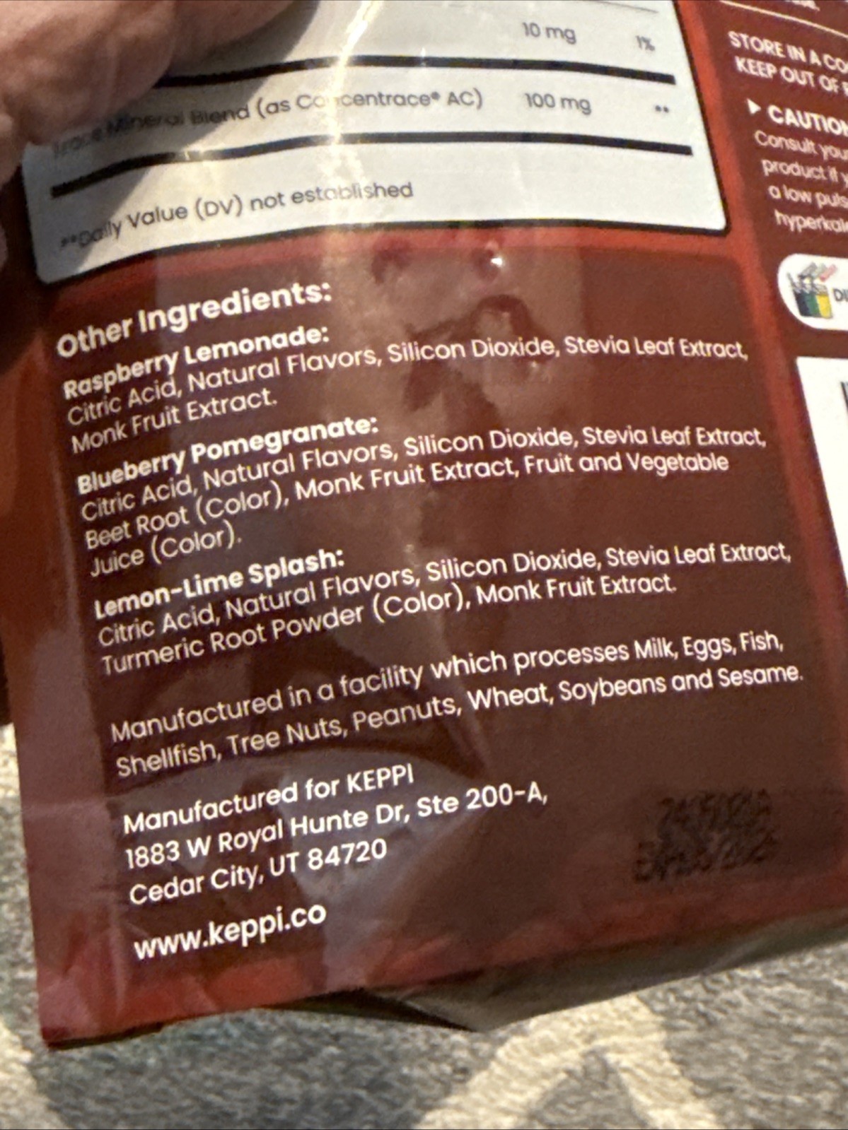Keppi Keto Electrolytes Powder Packets Variety | No Sugar or Carbs, 30 ct