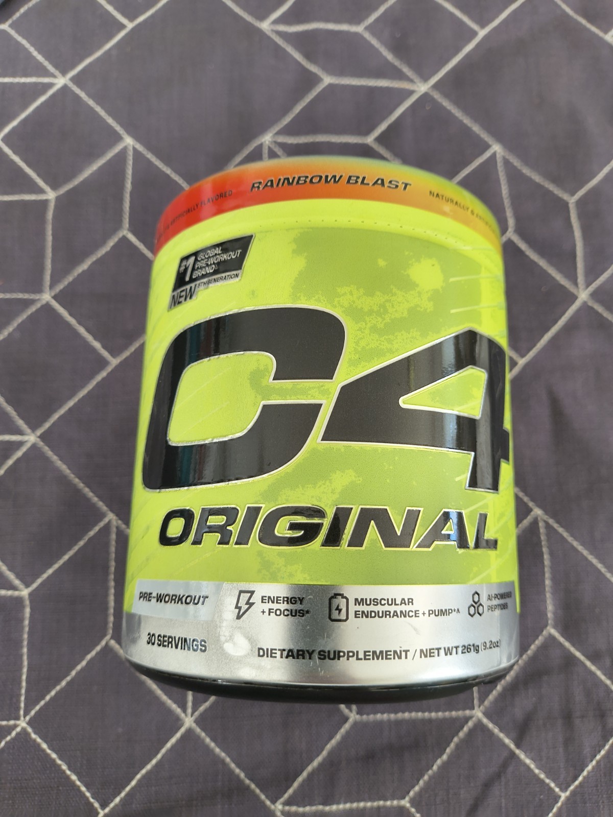 C4® Original, Pre-Workout, Rainbow Blast, 9.2 oz (261 g) Bb 6/30/26
