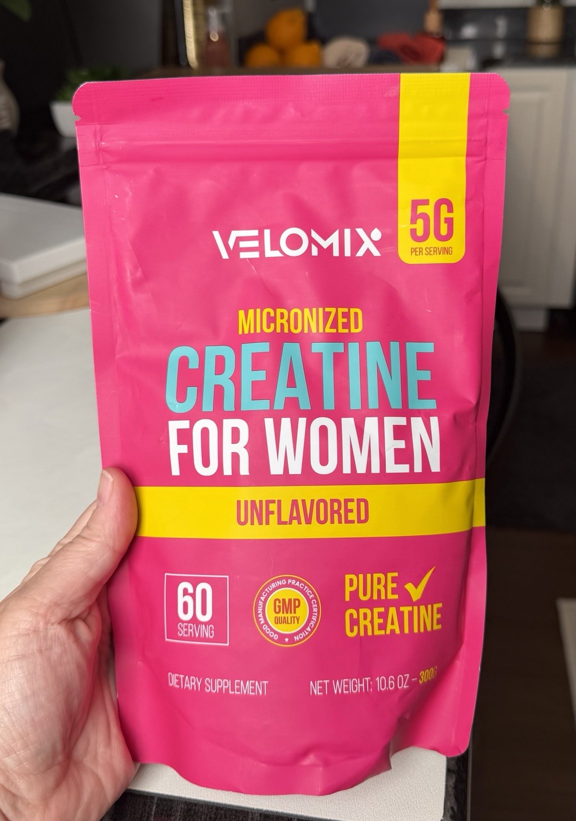 Micronized Creatine Monohydrate Powder – 300G (60 Servings)