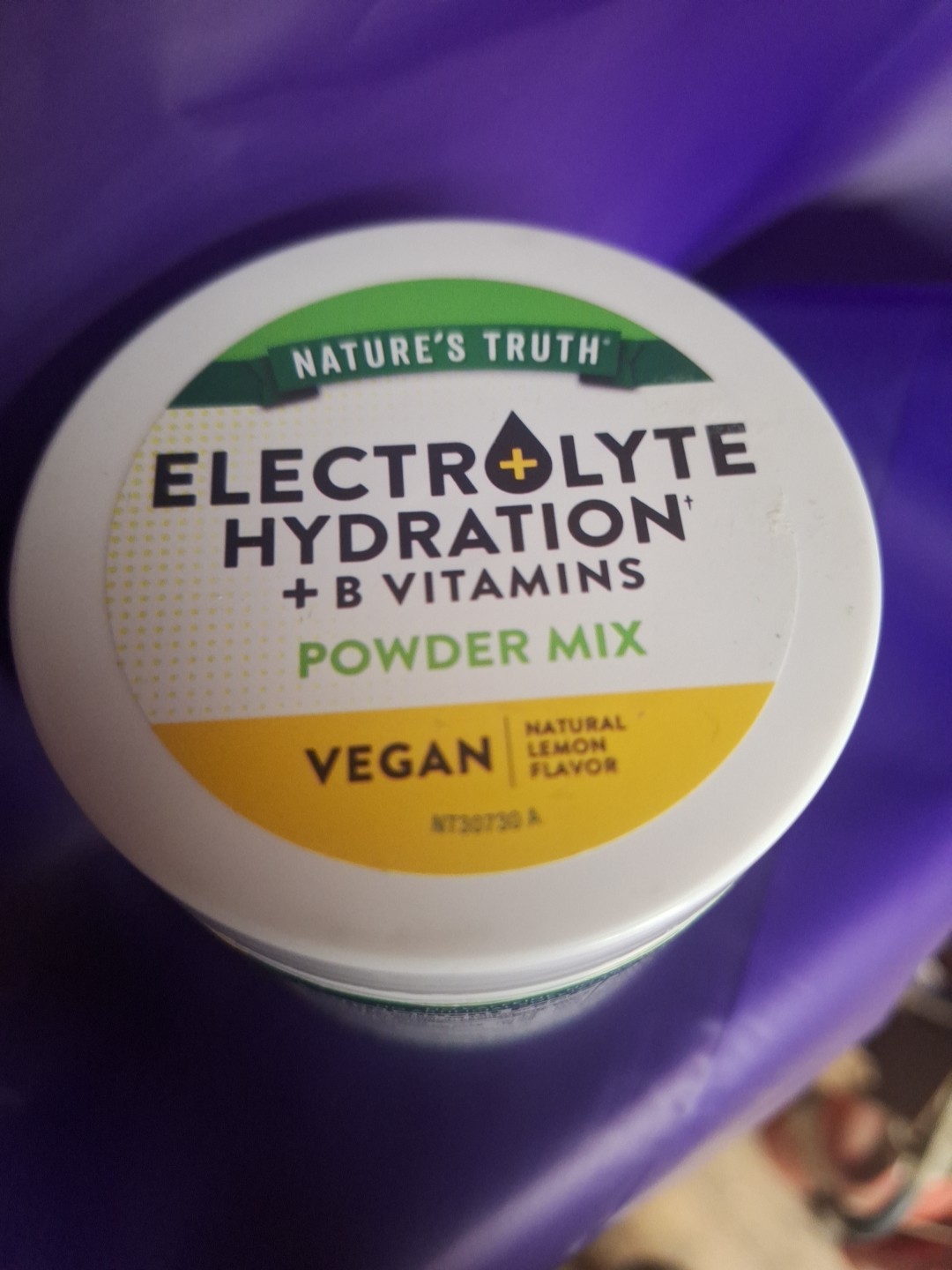 Electrolyte Hydration + B Vitamins Powder Mix Lemon 4.3 oz Exp. 08/2026 M60