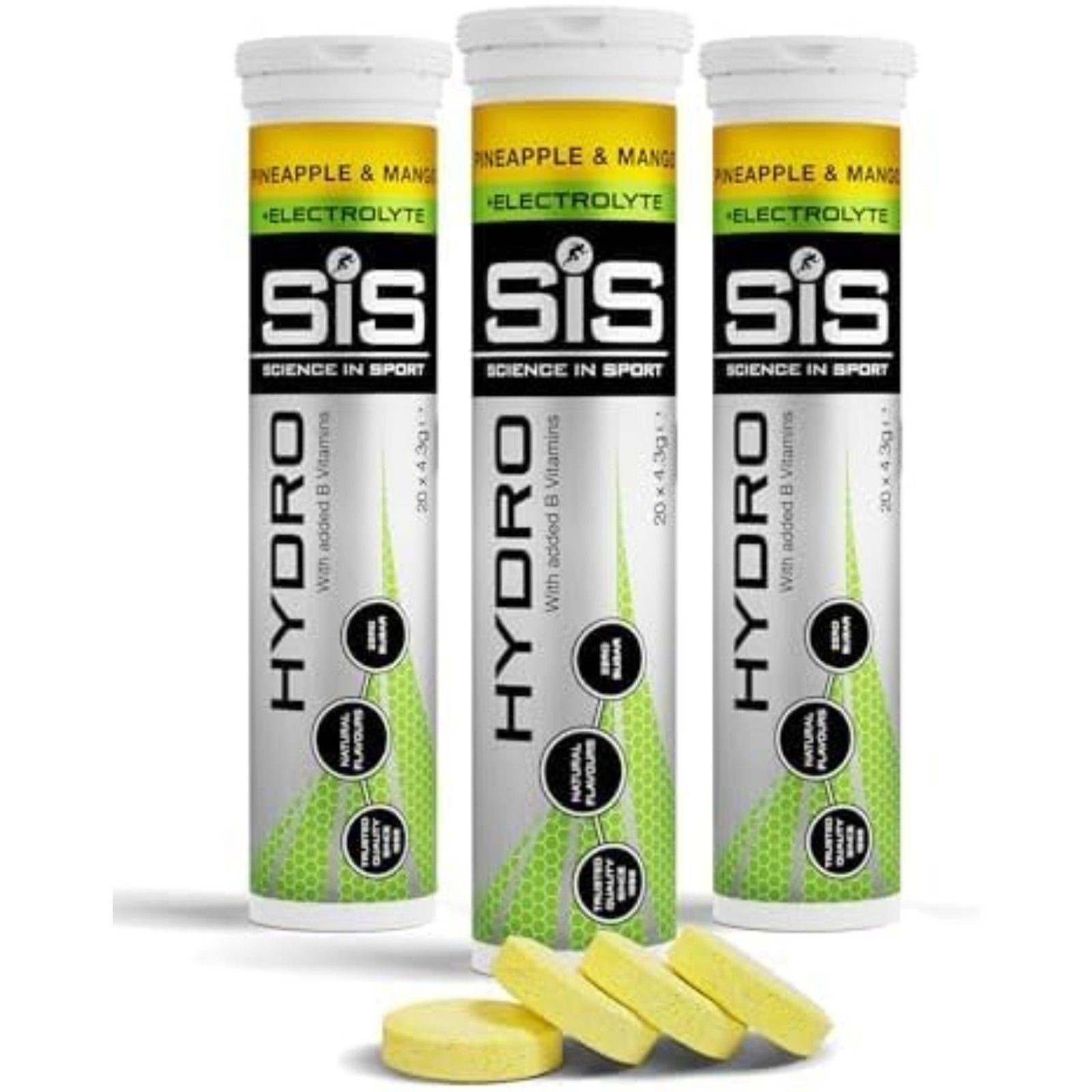 Science in Sport SiS Go Hydro Electrolyte Tablets Lemon Flavor Hydration Box