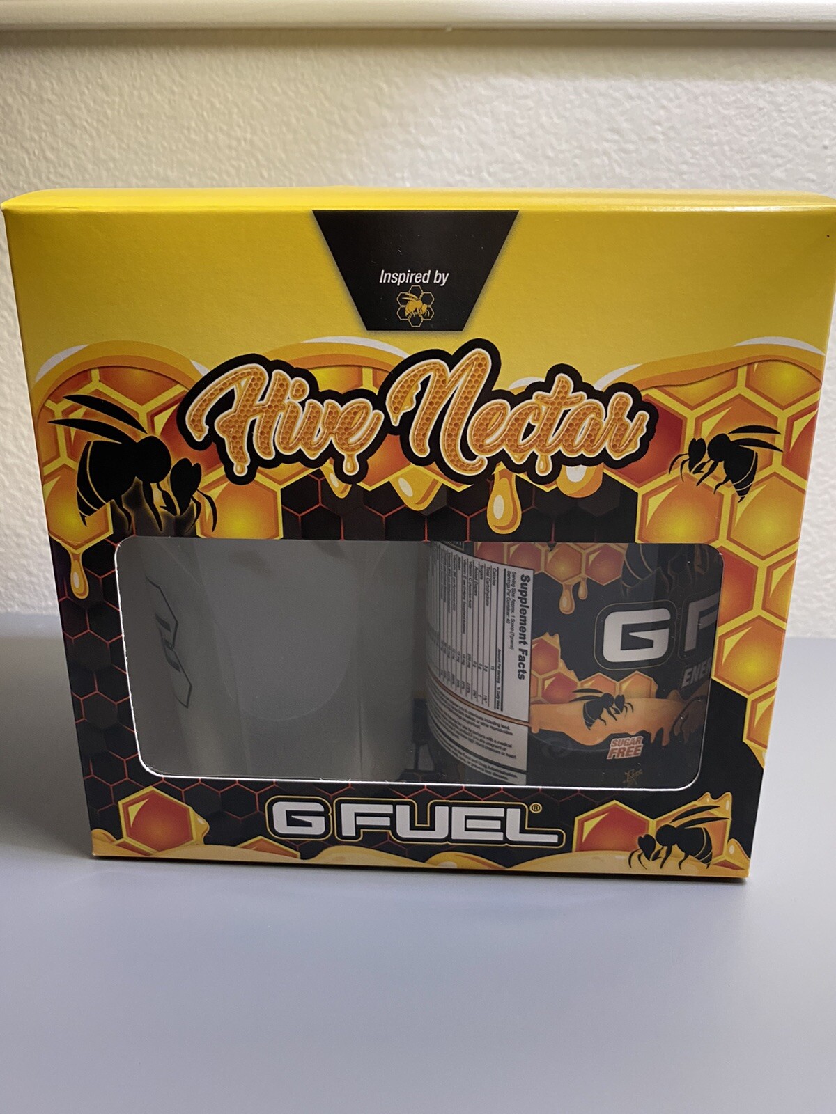 GFUEL Hive Nectar Collectors Box (G Fuel) Limited Edition Tub + Shaker SOLD OUT