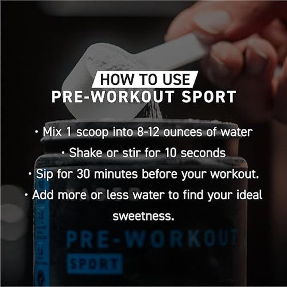 Athletic Pre-Workout Powder | Glacier Grape Energy for Enhanced Endurance