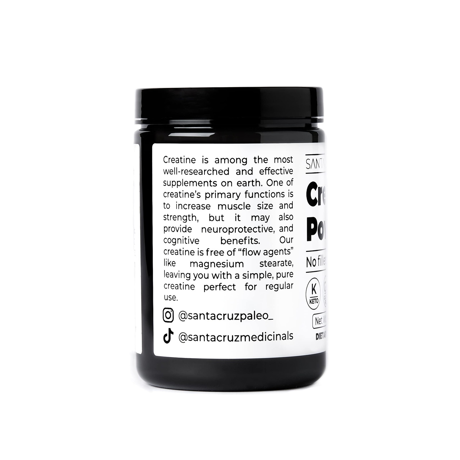 Santa Cruz Paleo, Creatine Monohydrate 14.1 Ounce (Pack of 1), Wwab-aza1528
