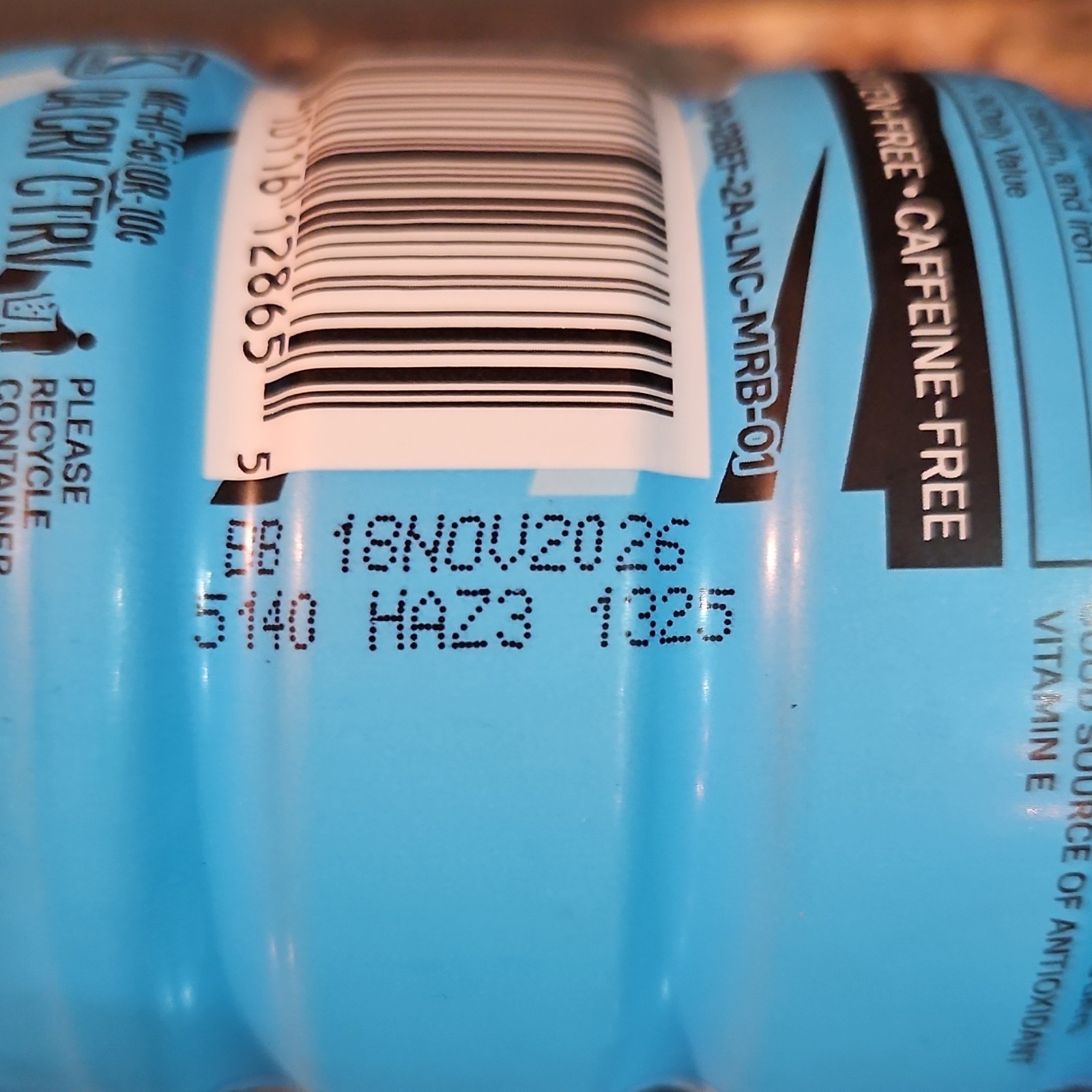 Prime Hydration Drink MrBeast Berry Freeze 12 fl oz Gluten-Free Caffeine-Free