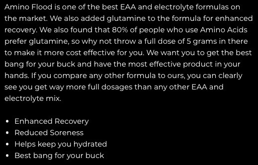 Storm Labs – Amino Flood EAAs – Red Raspberry (30 servings)