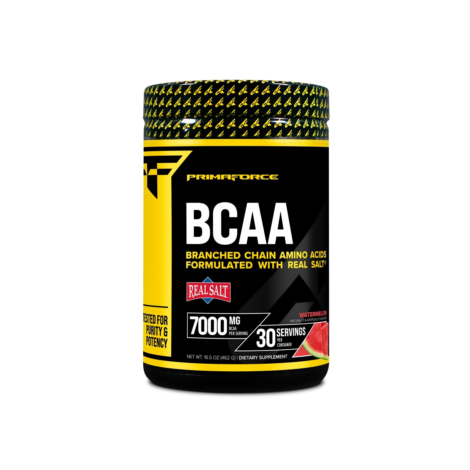 Primaforce BCAA Powder (Watermelon) – 7000mg 2:1:1 BCAAs, Post-Workout Recovery