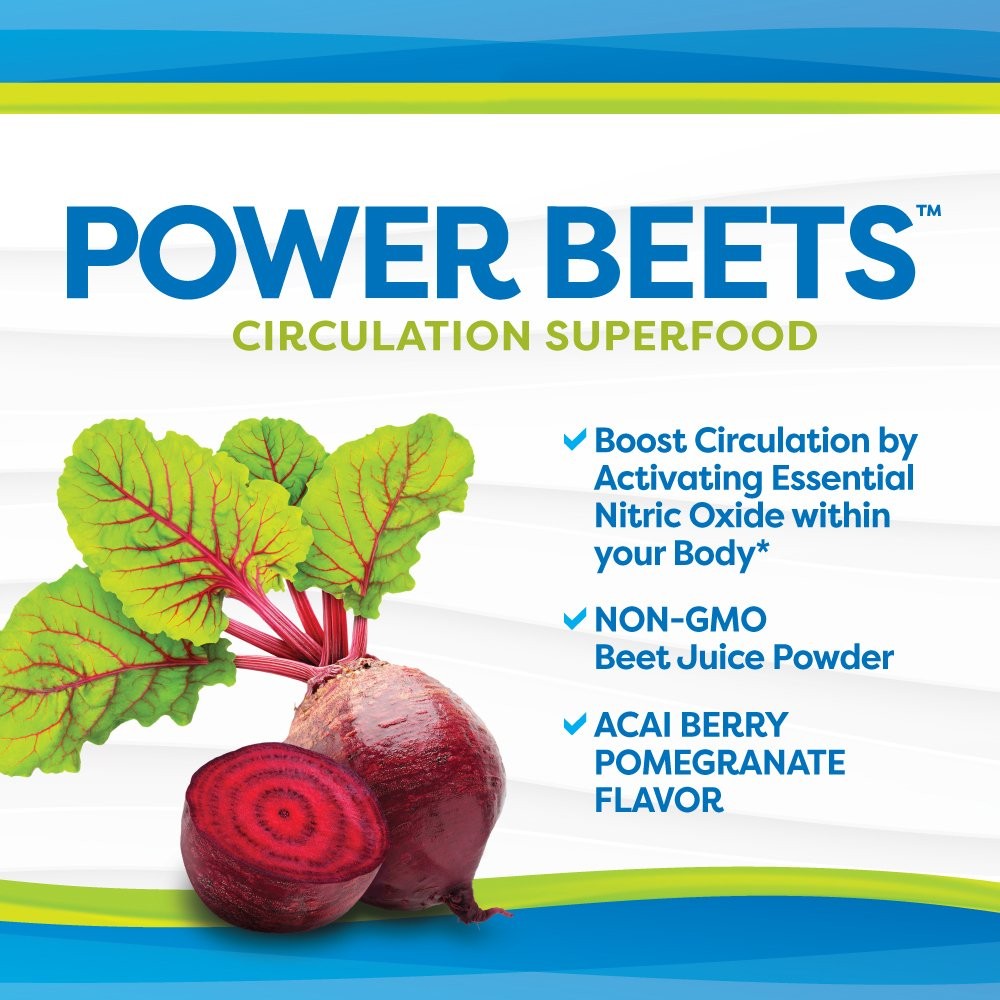 Nu-Therapy Power Beets – Super Concentrated Circulation Superfood – Dietary Supp