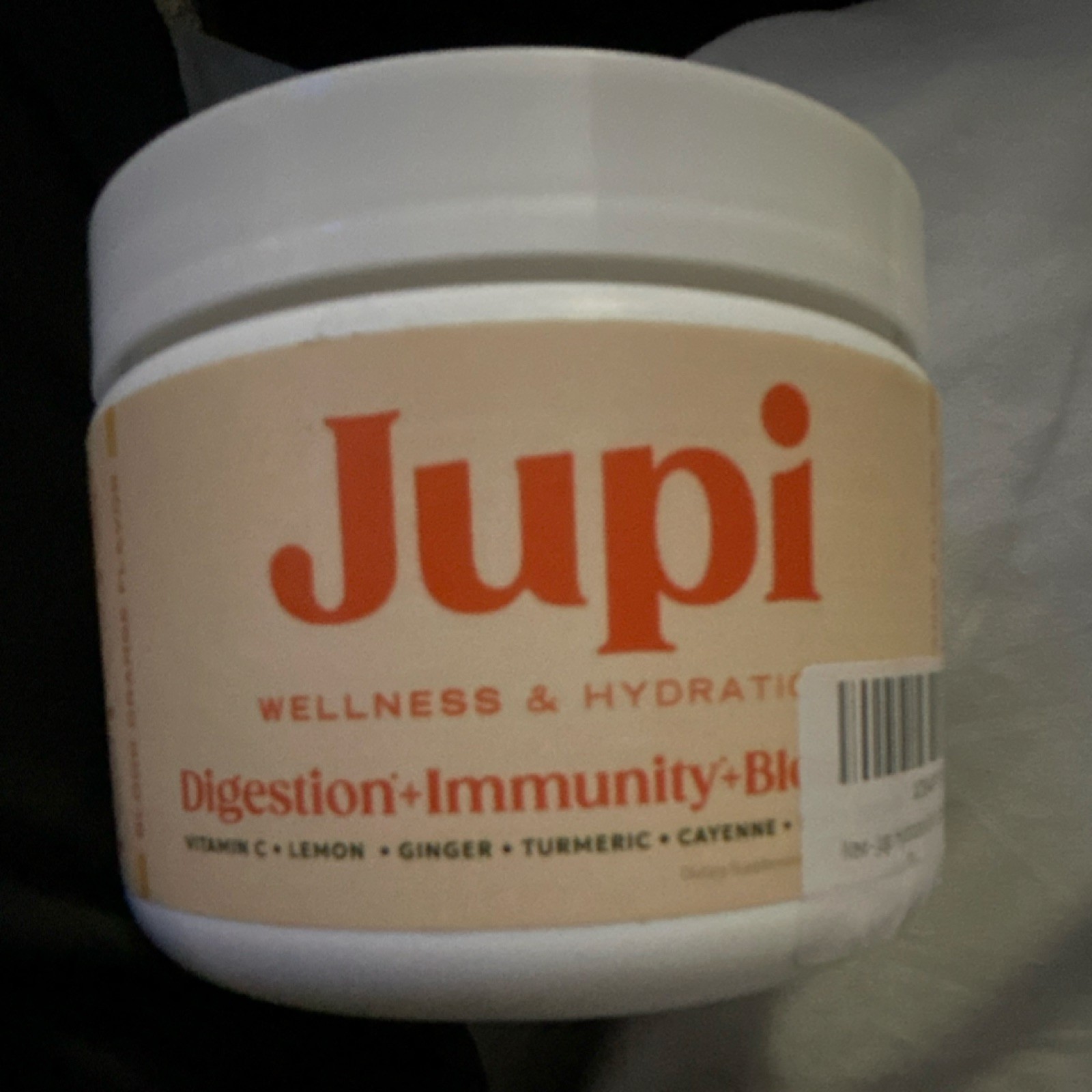 Jupi Wellness Hydration Digestion Immunity Electrolytes Powder Blood Orange