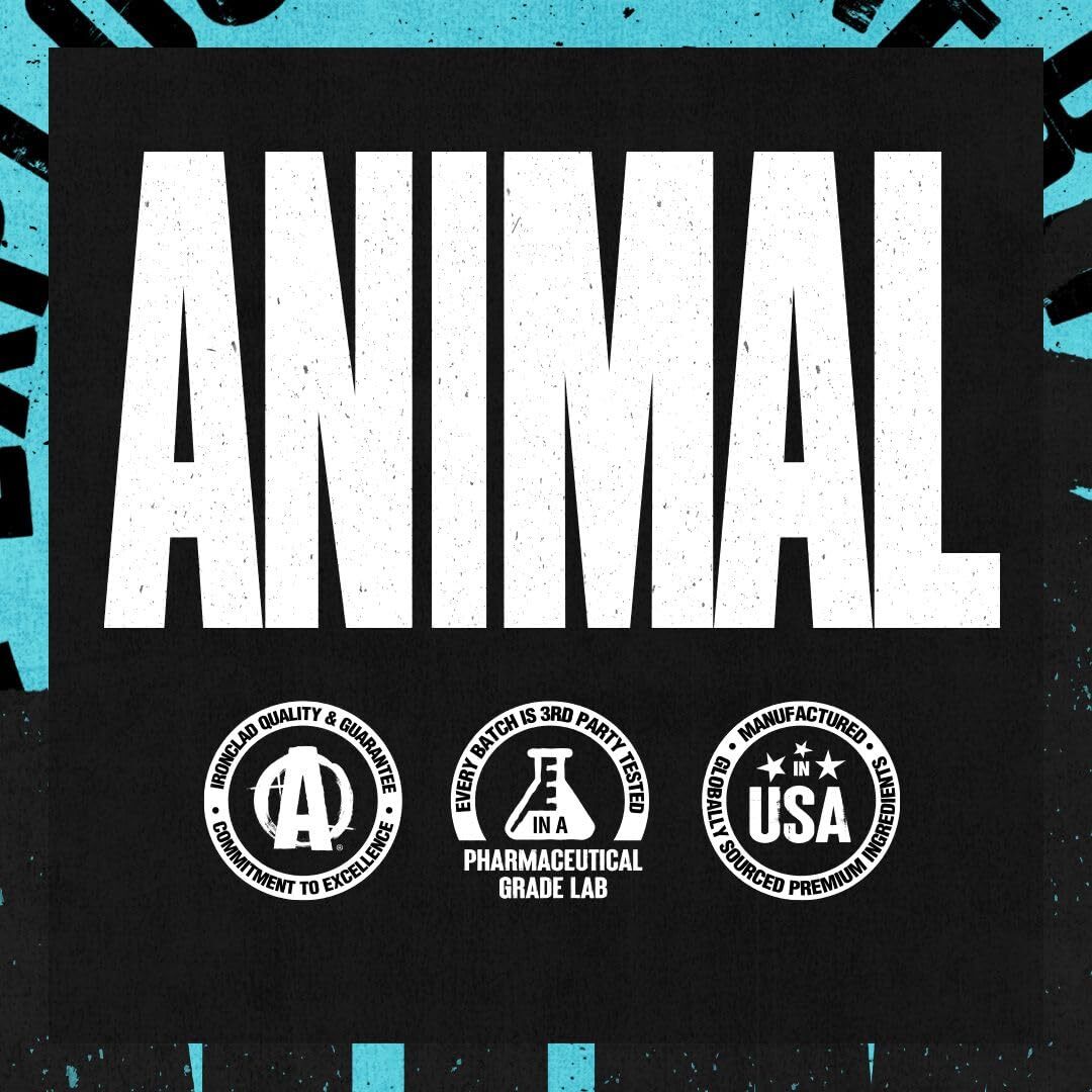 Animal Juiced Aminos 30 Servings BCAA EAA Recovery Powder Orange Flavor