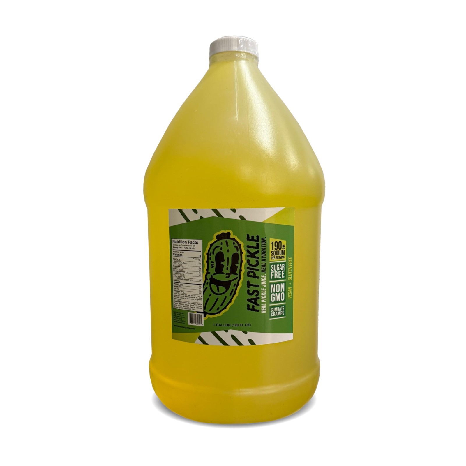Electrolyte Pickle Juice – 1 Gallon Hydration Drink for Muscle Cramps & Recovery