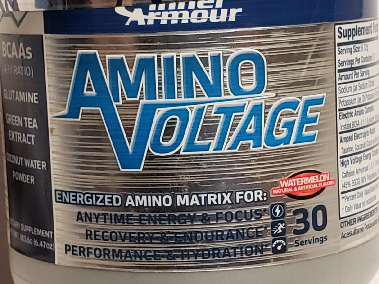 Inner Armour – AMINO VOLTAGE – Energized Amino Matrix – WATERMELON – Exp 5/2024