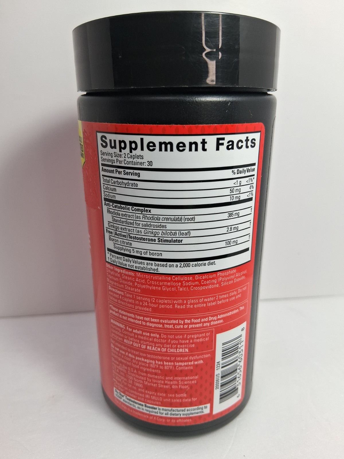 2PK SixStar Creatine X3 Testosterone Booster 60 Tabs EACH Exp: 11 12/28 New
