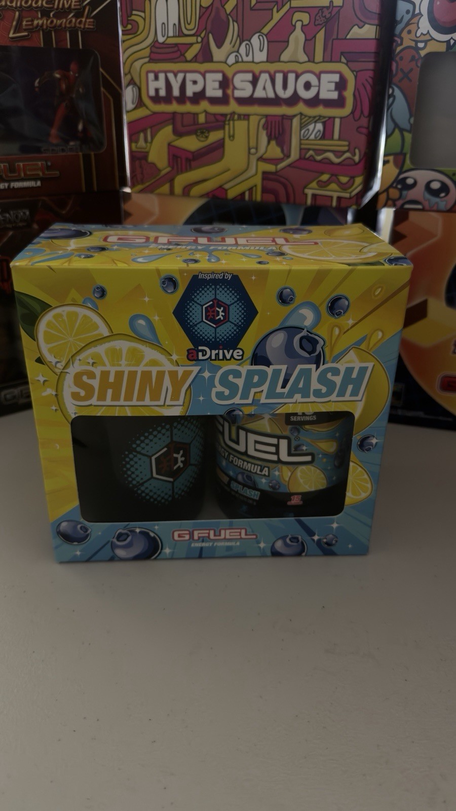 *Rare* G Fuel SHINY SPLASH Collector’s Box – Limited Edition Gfuel by Gamma Labs