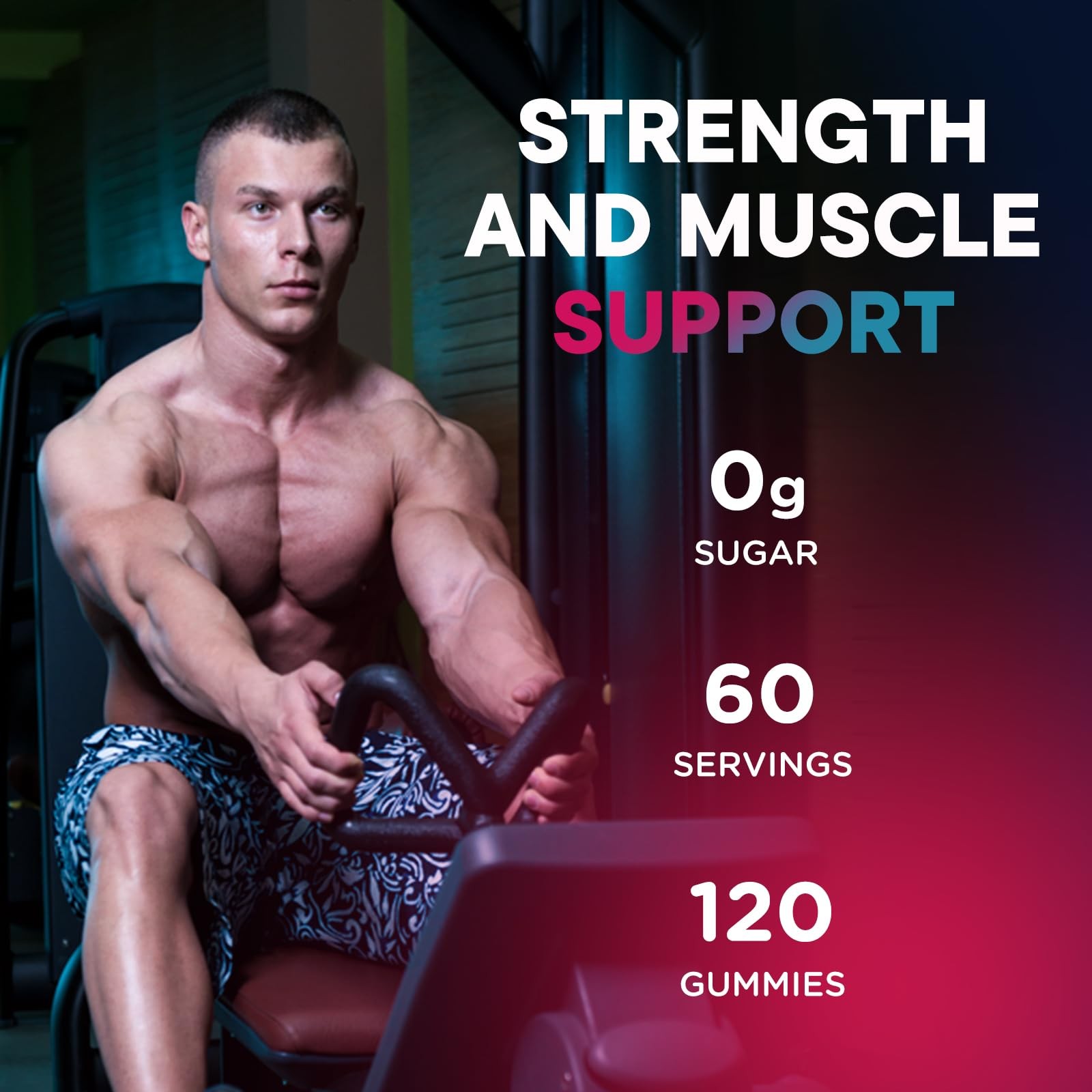 HMB and LLeucine Gummies, 4500mg HMB and Leucine Supplements for Men & Women,…