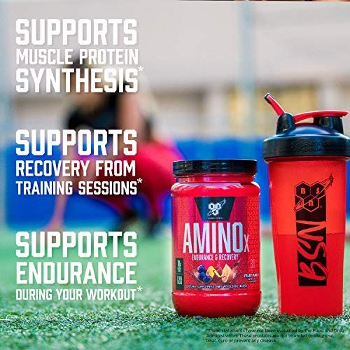 Amino X Muscle Recovery Powder – BCAAs, 10g Amino Acids, Keto, Zero Sugar, Grape