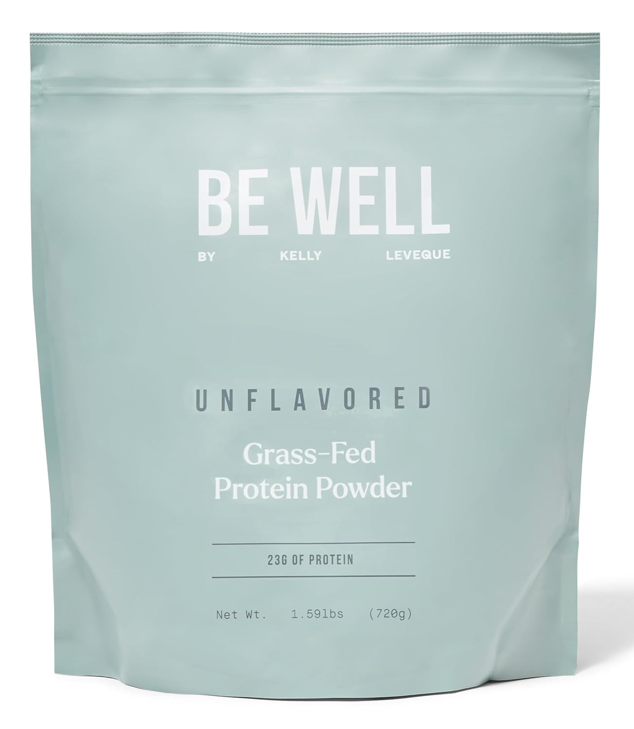 Be Well by Kelly Unflavored Grass-Fed Beef Protein Powder, 23G of Protein & Zero