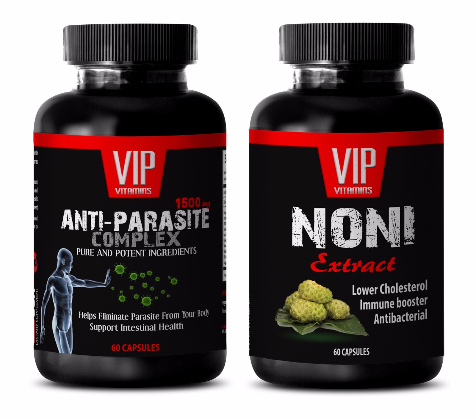 Parasite liquid cleanse – ANTI PARASITE – NONI COMBO – papaya seeds