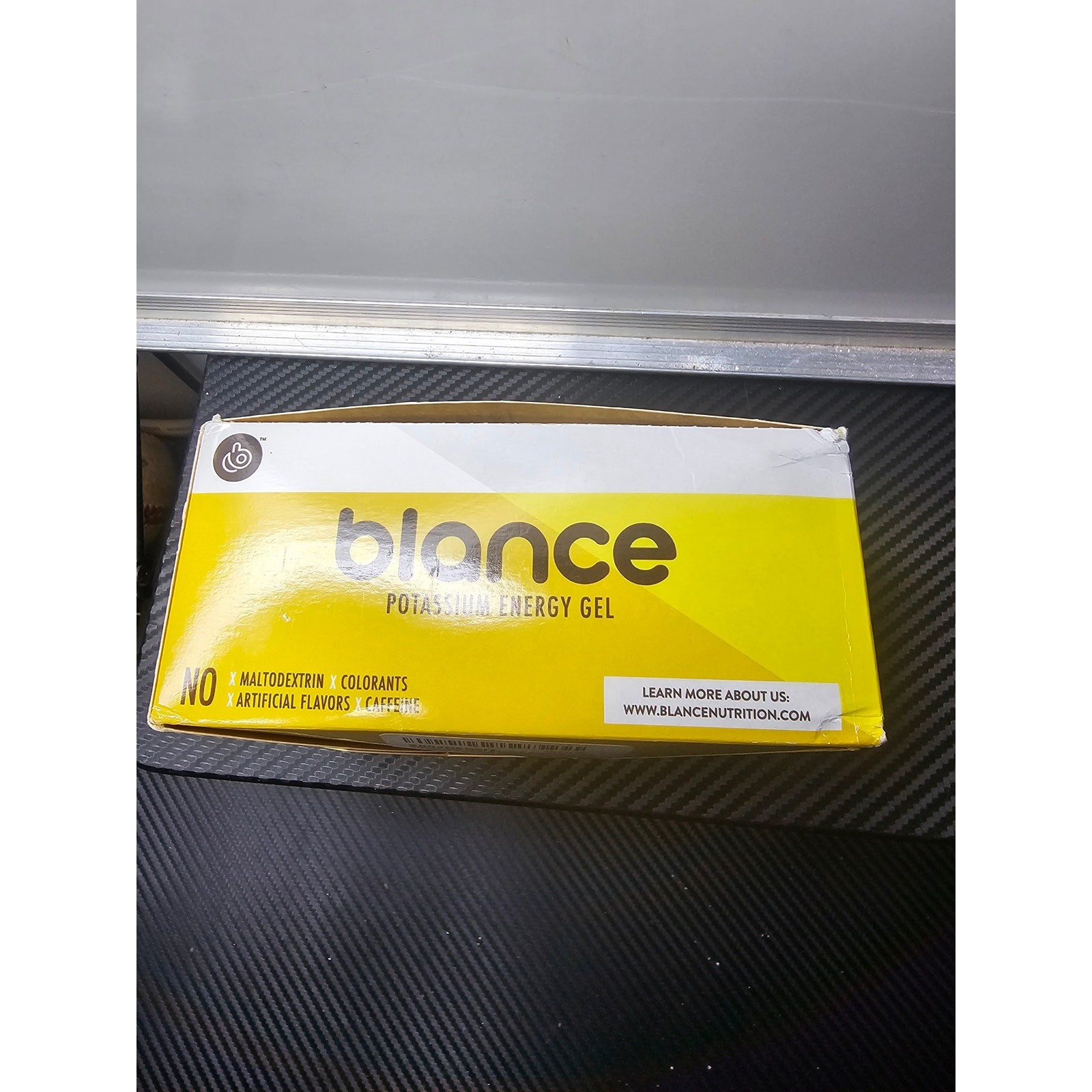 Blance Nutrition Banana Puree Coconut Water 12 Pack Electrolytes Potassium Gel