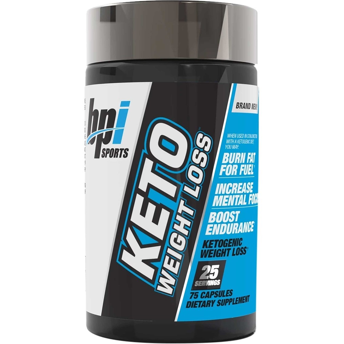 Lot of 12 BPI Sports Keto Weight Loss “1st Ketogenic Fat Burner” 75 Caps 7/25