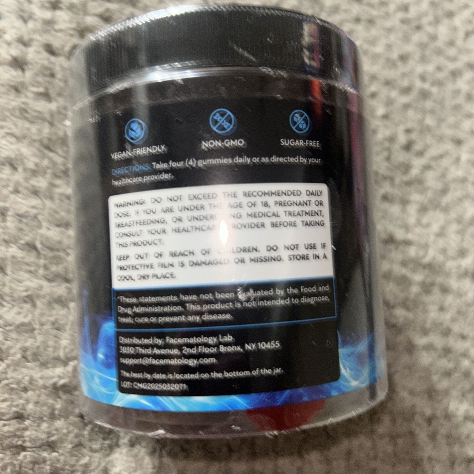 Creatine Monohydrate Gummies 120 ct – 5g Creatine + BCAA Taurine B12 Vegan