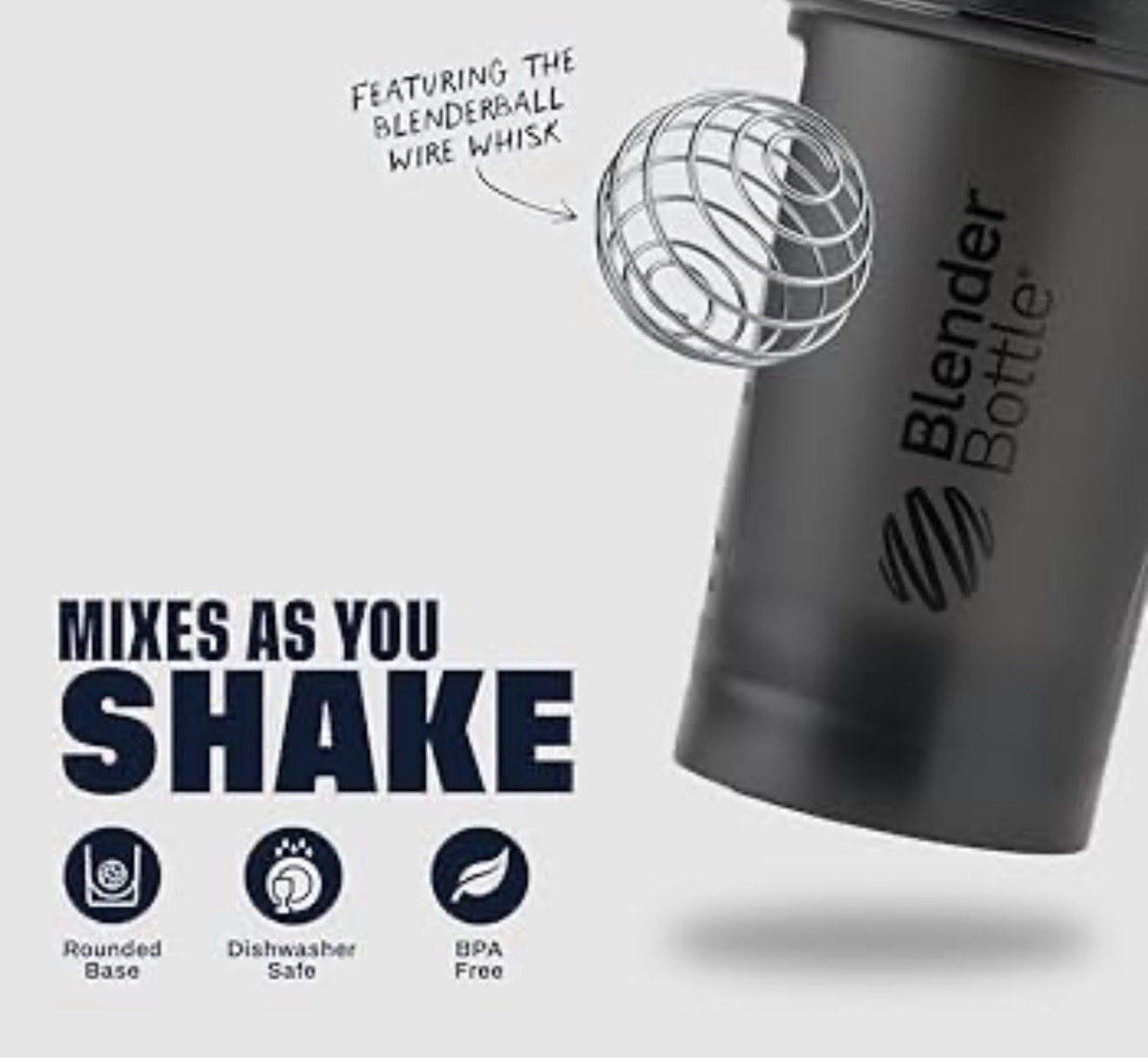 4 Quick Blender Shakercup – your Water Gym Bottle 20oz. Buy1 Get 3