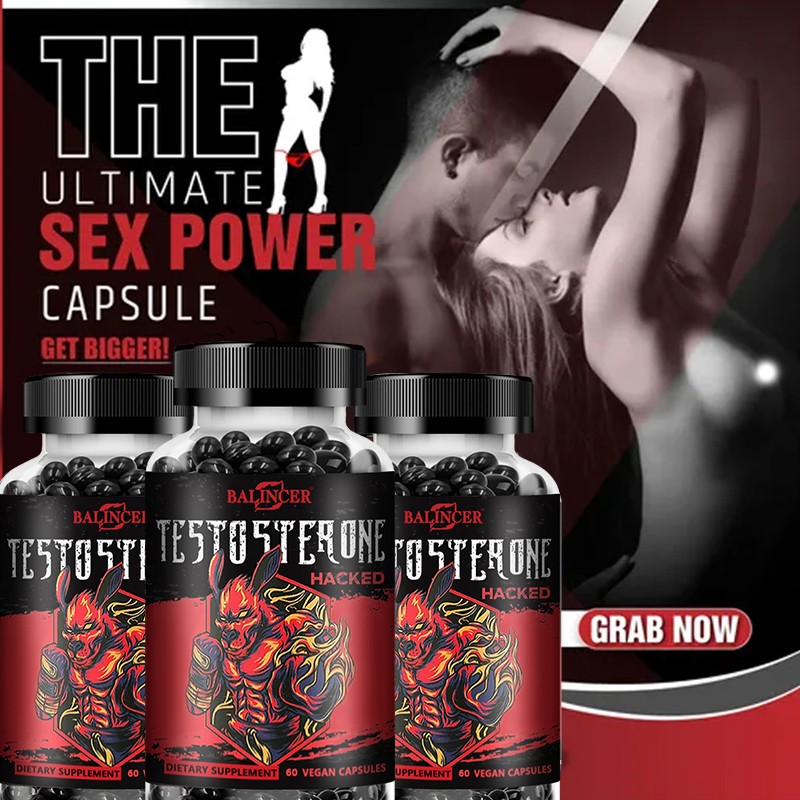 Testosteron Booster, Men’s Support and Enhancement of Natural Stamina, Vitality