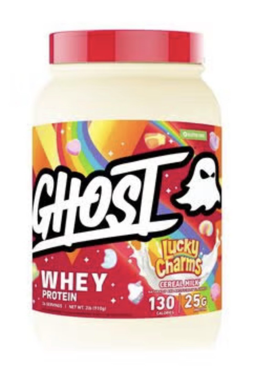 NEW! Ghost Whey Protein Lucky Charms 2lb Gluten-Free High Protein Keto