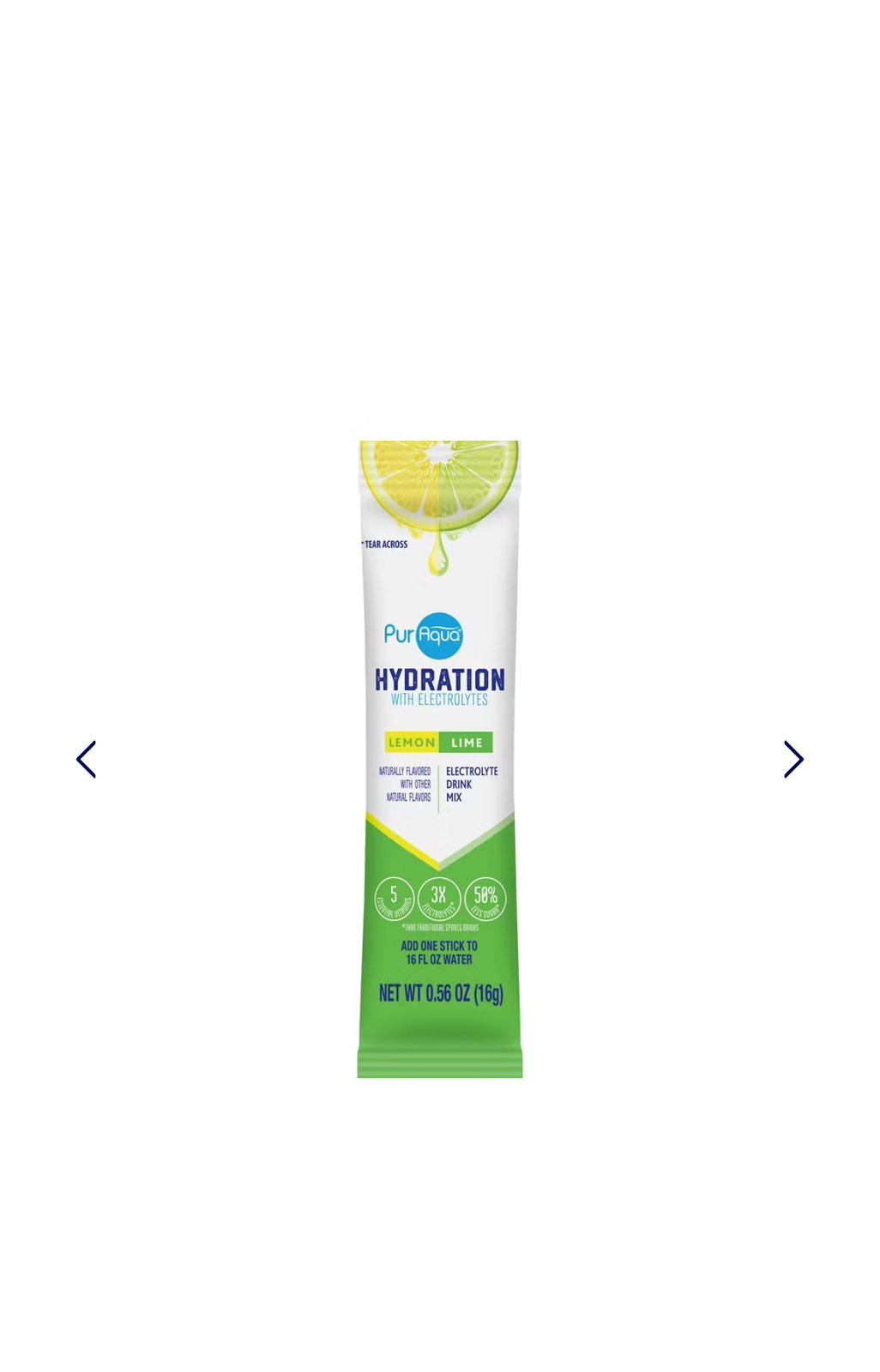 PurAqua Hydration Electrolyte 2 Boxes One Of Each Flavor, Strawberry And Lime