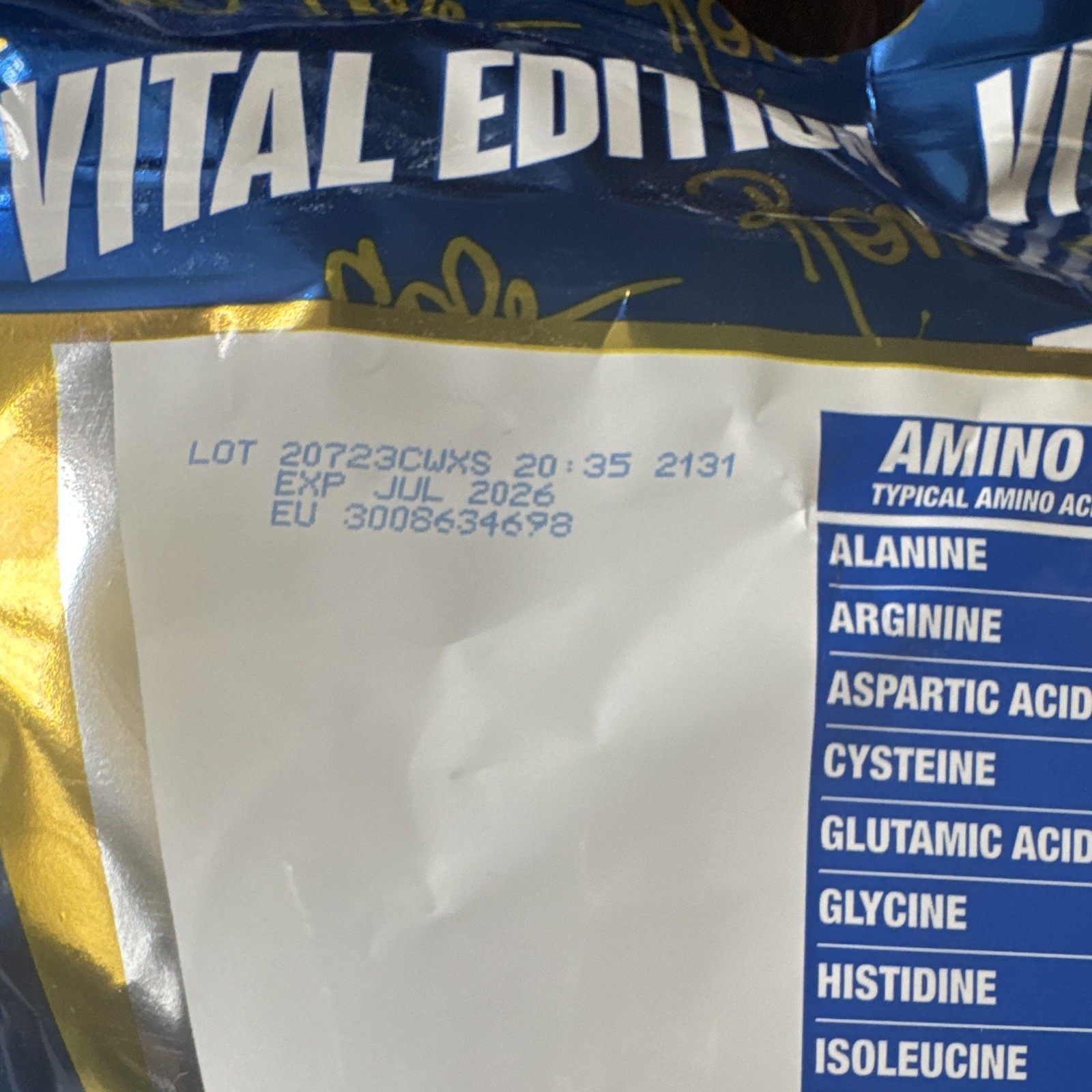 Ronnie Coleman Signature Series Whey XS Amino Spiking Free Strawberry 5lb