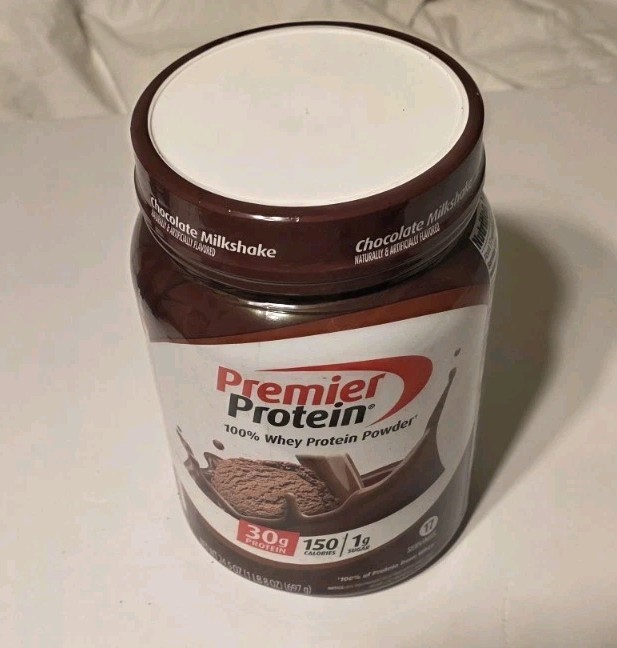 100% Whey Protein Powder, Chocolate Milkshake, 30g Protein, 24.5 oz, 1.5 lb