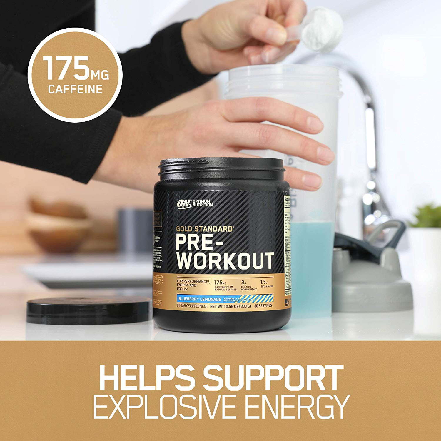 Optimum Nutrition, Gold Standard Pre Workout,30 Servings