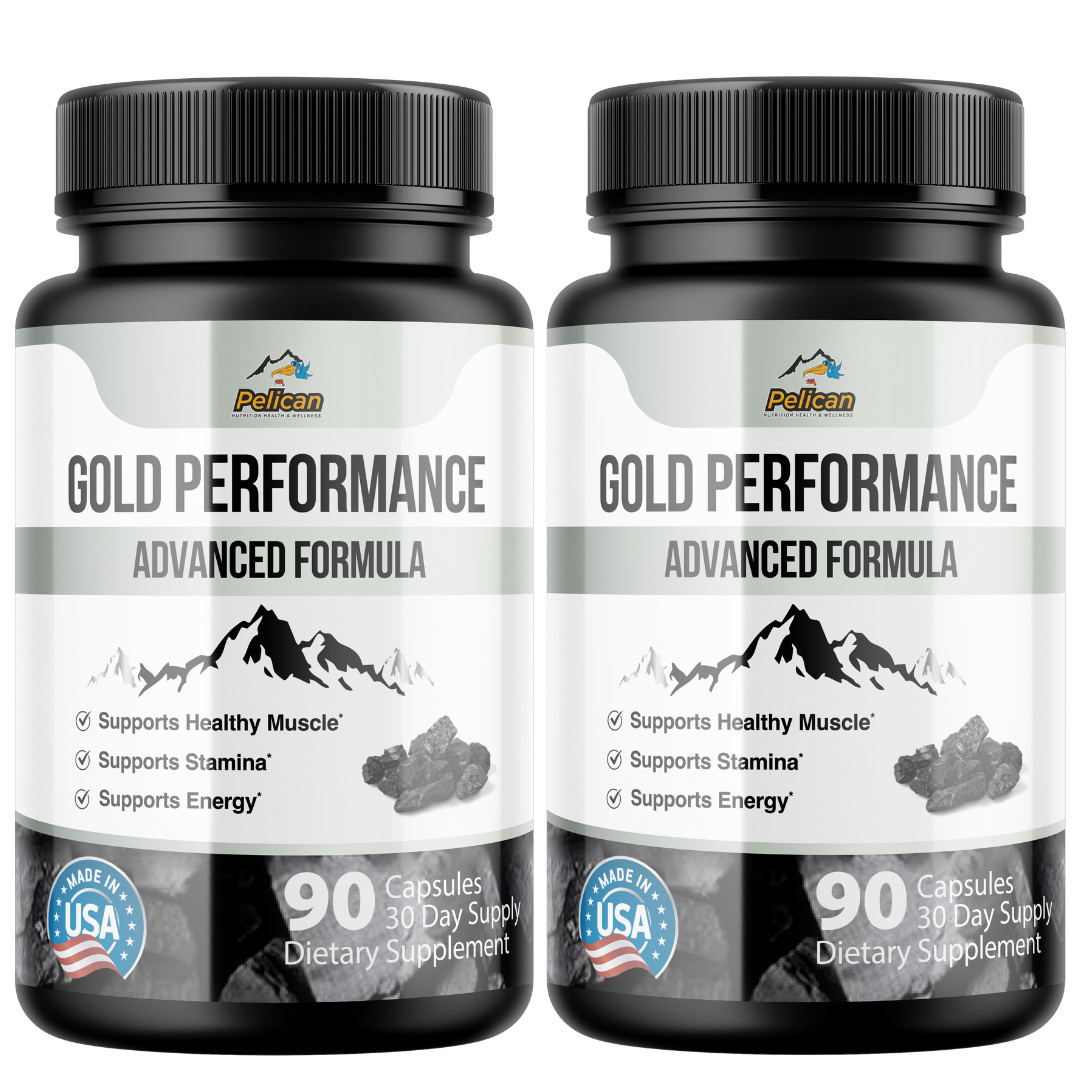 Gold Performance- Bodybuilding & Men’s Health Support- 2 Bottles- 180 Capsules