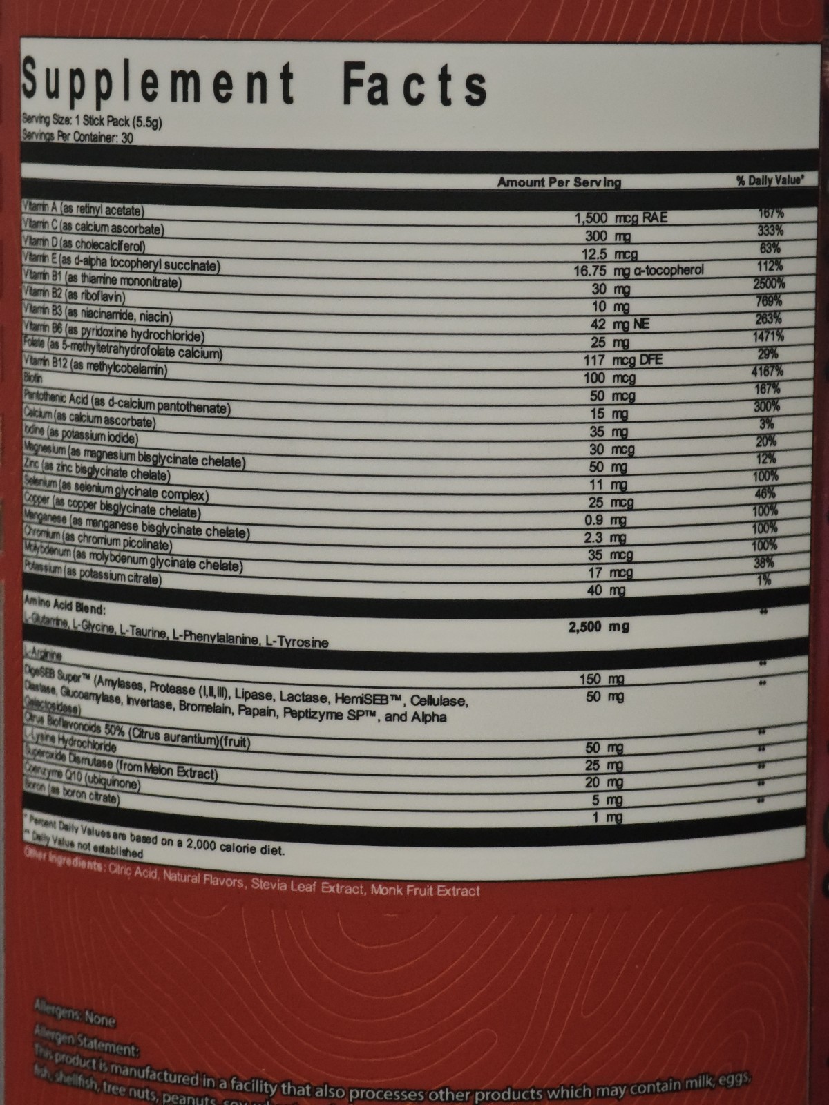 x2 Front Line Multivitamin Sport Fruit Punch & Strawberry Kiwi 60 Servings!