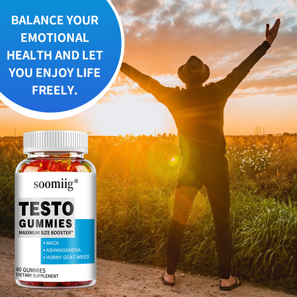 Testo Gummies, Supports Healthy Testosterone Level, Maximum Size Booster