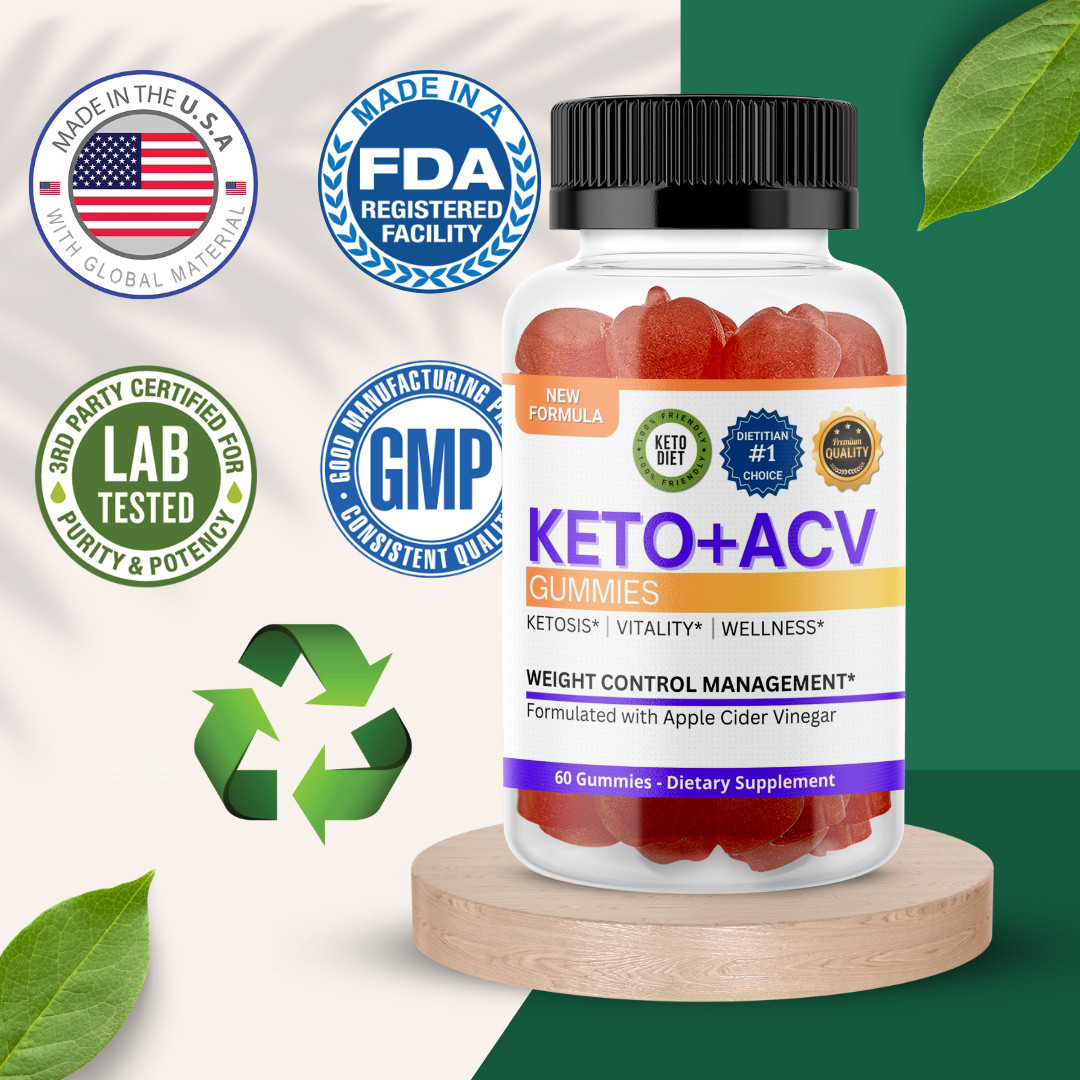 Keto+ACV Gummies – Keto Apple Cider Vinegar Gummies